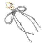 Bling studded bow - Keychain / Bag charm