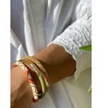 Maison Kizo - Buffalo Horn bangle - Green