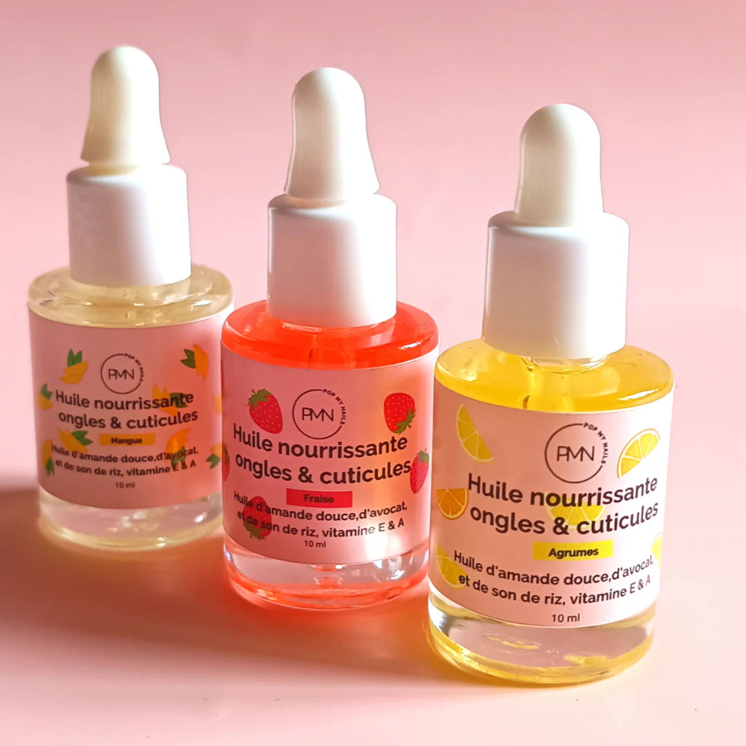 Nourishing nail and cuticle oil - 10ml - Citrus