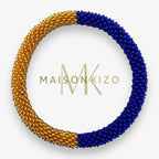 Maison Kizo - Nepalese bracelet - Gold/Blue