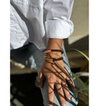 Maison Kizo - Nepalese bracelet - Coral/Brown