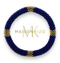 Maison Kizo - Nepalese bracelet - Navy blue/Gold