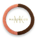 Maison Kizo - Nepalese bracelet - Coral/Brown