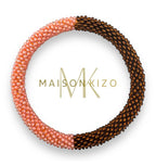 Maison Kizo - Nepalese bracelet - Coral/Brown